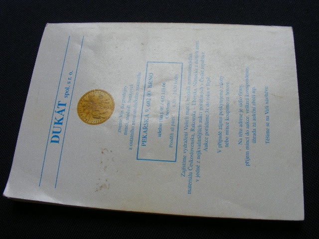 staré numizmatické katalógy - 4