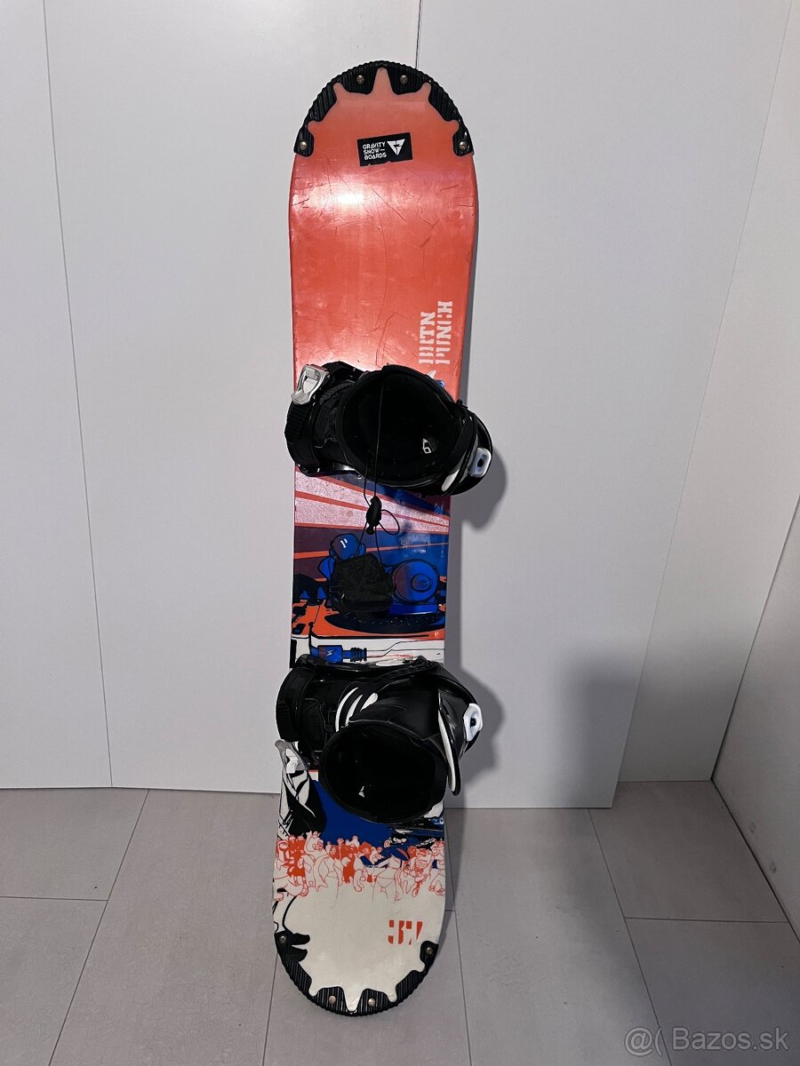 Predam snowboard Burton s viazaním aj topánkami - 4
