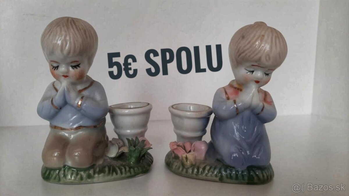 Porcelánové sošky a vázičky - 4