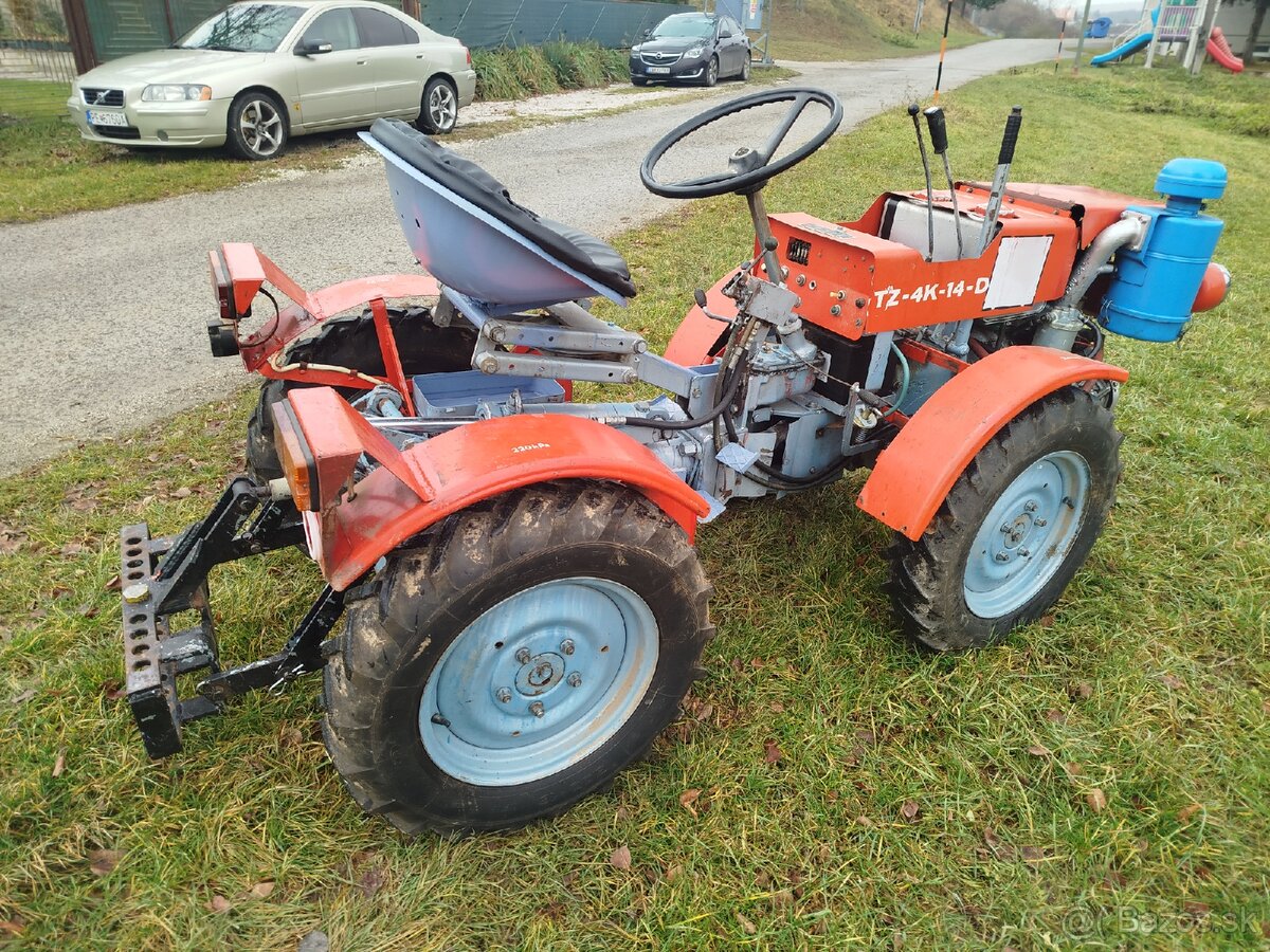 Predám malotraktor tz-4k-14b - 4