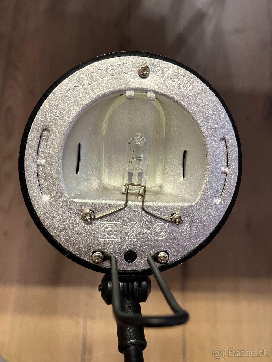 Čierna lampa na stôl - 4