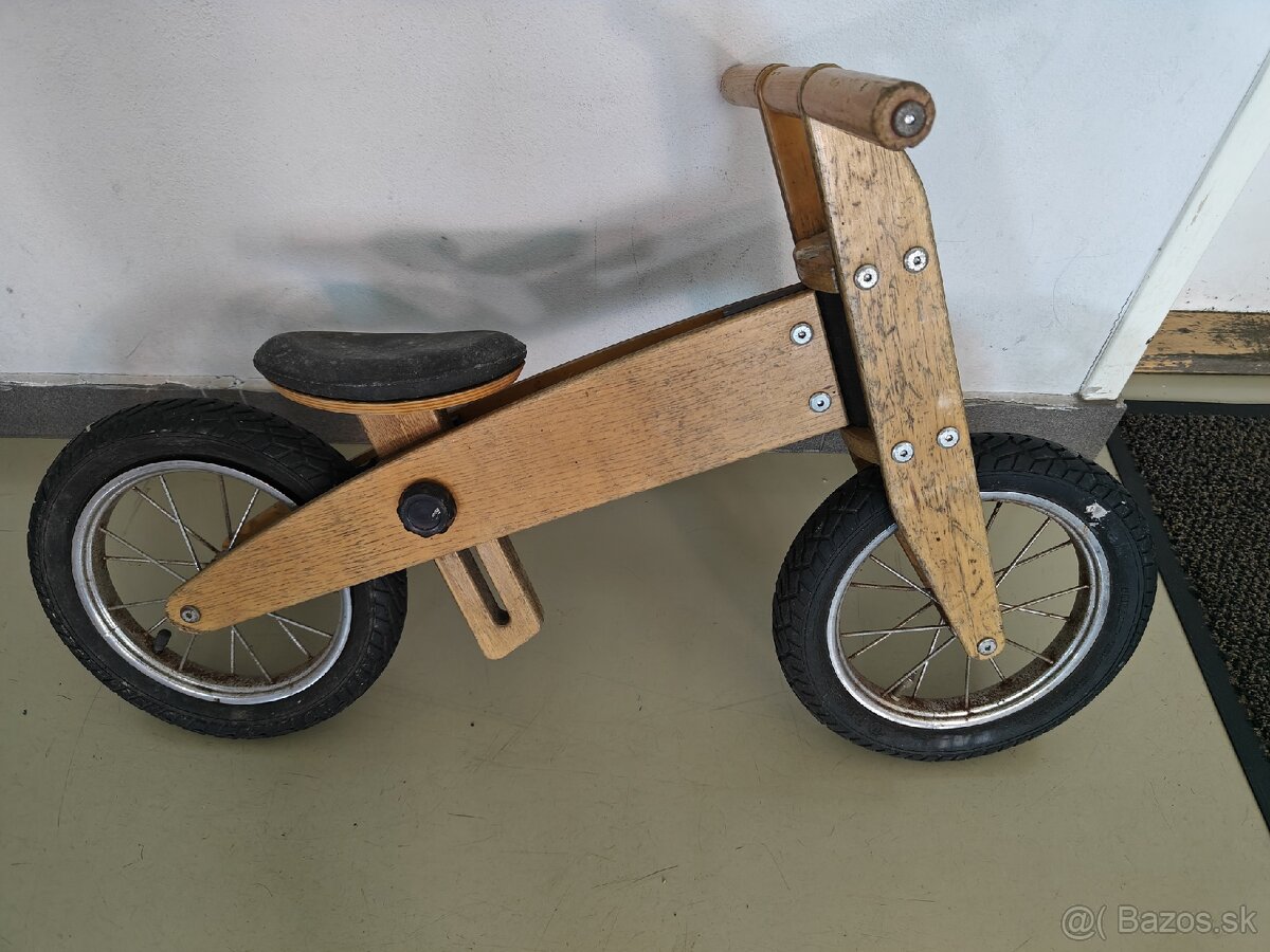 Drevené detské odrážadlo z preglejky - 4