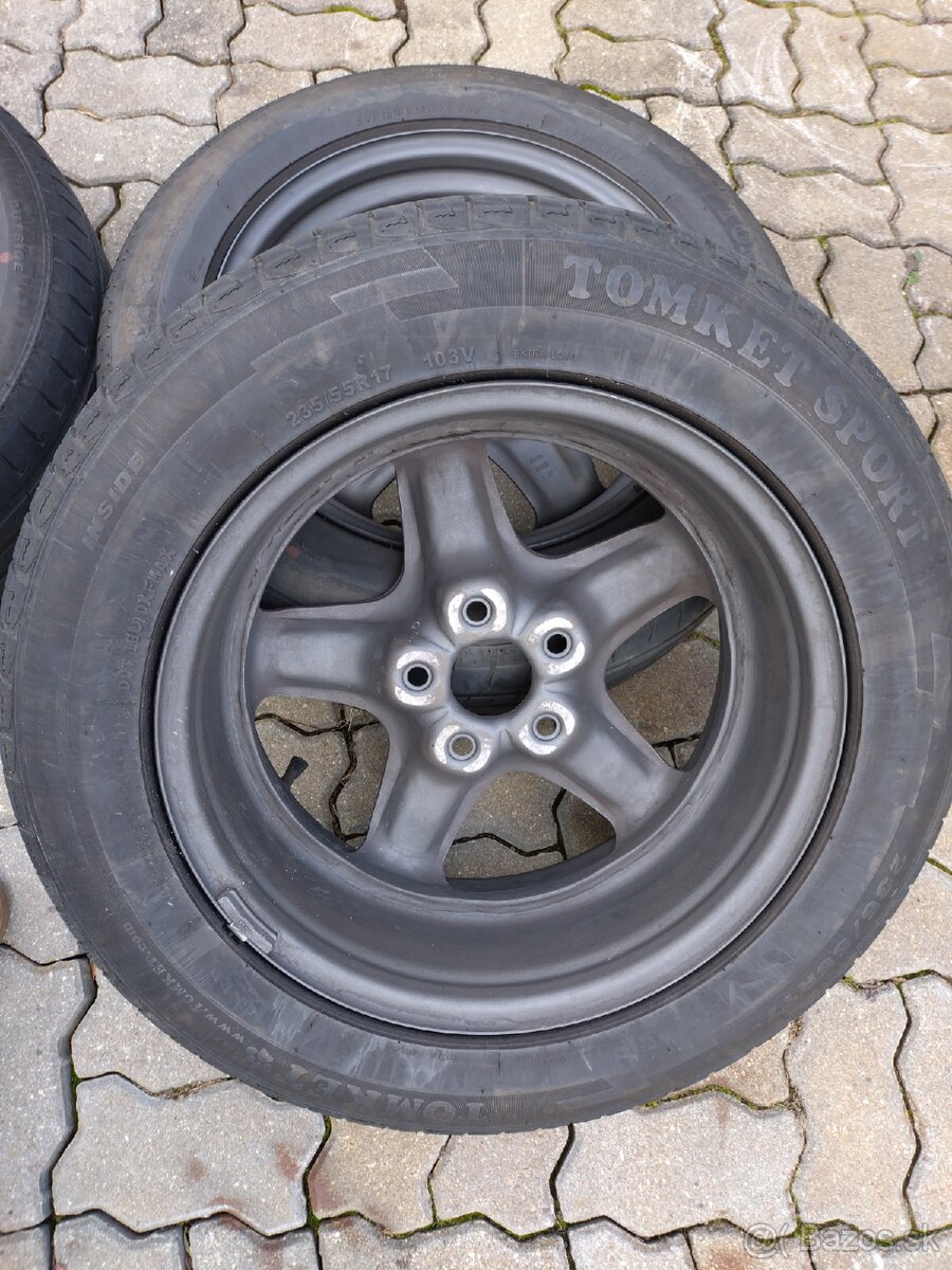 Plechové disky 5x120 R17 - 4