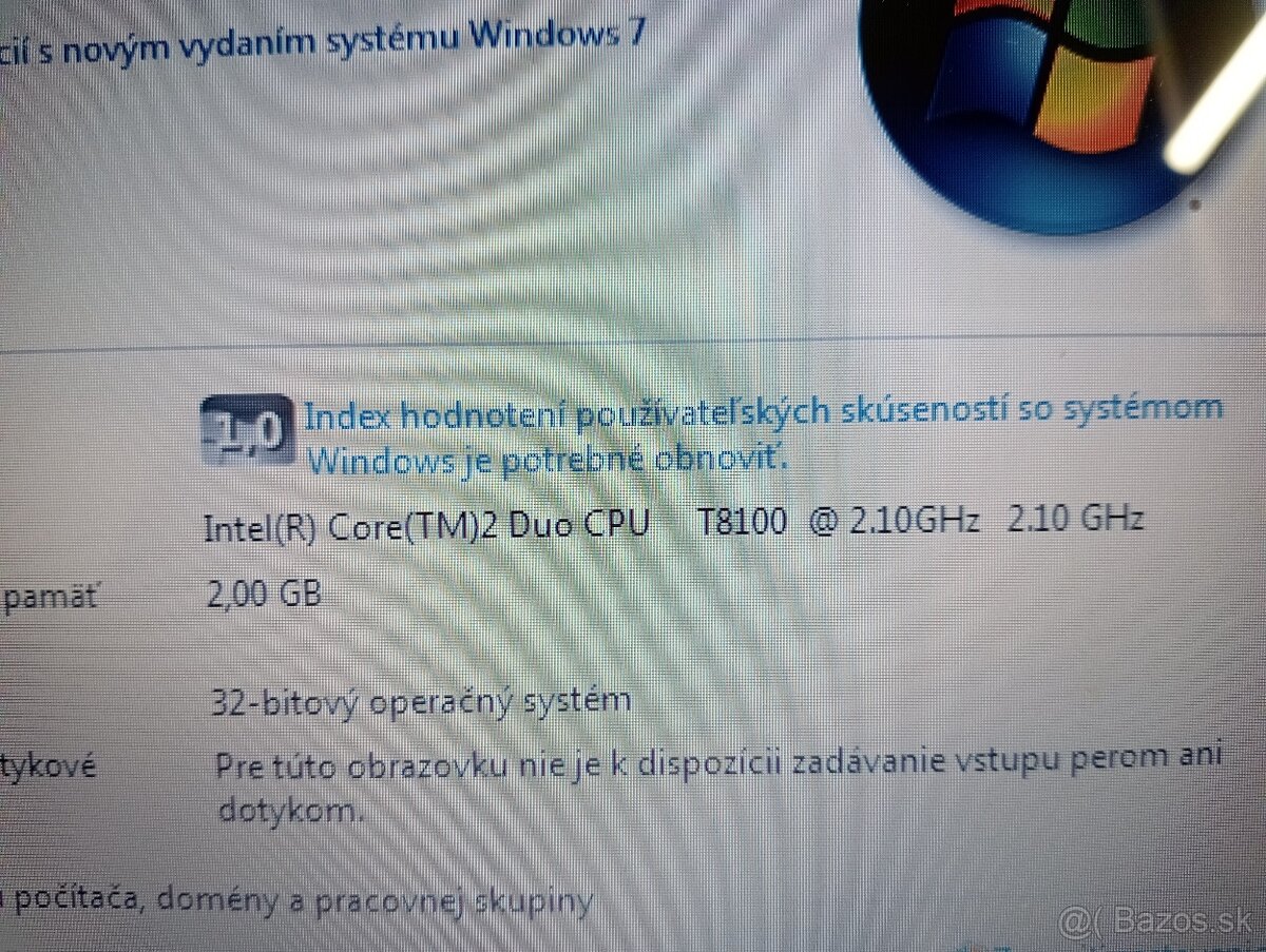 predám ACER ASPIRE 5920G , WINDOWS 7 32bit - 4