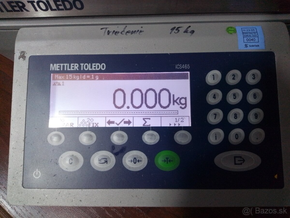 Váhy ICS465s-15LA/f; ICS445d-35LA; ICS445d+PBD655-B60 - 4