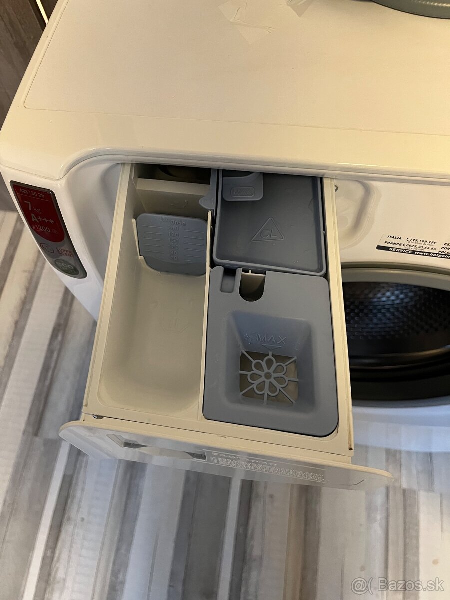 Predám slim práčku Hotpoint Ariston - 4
