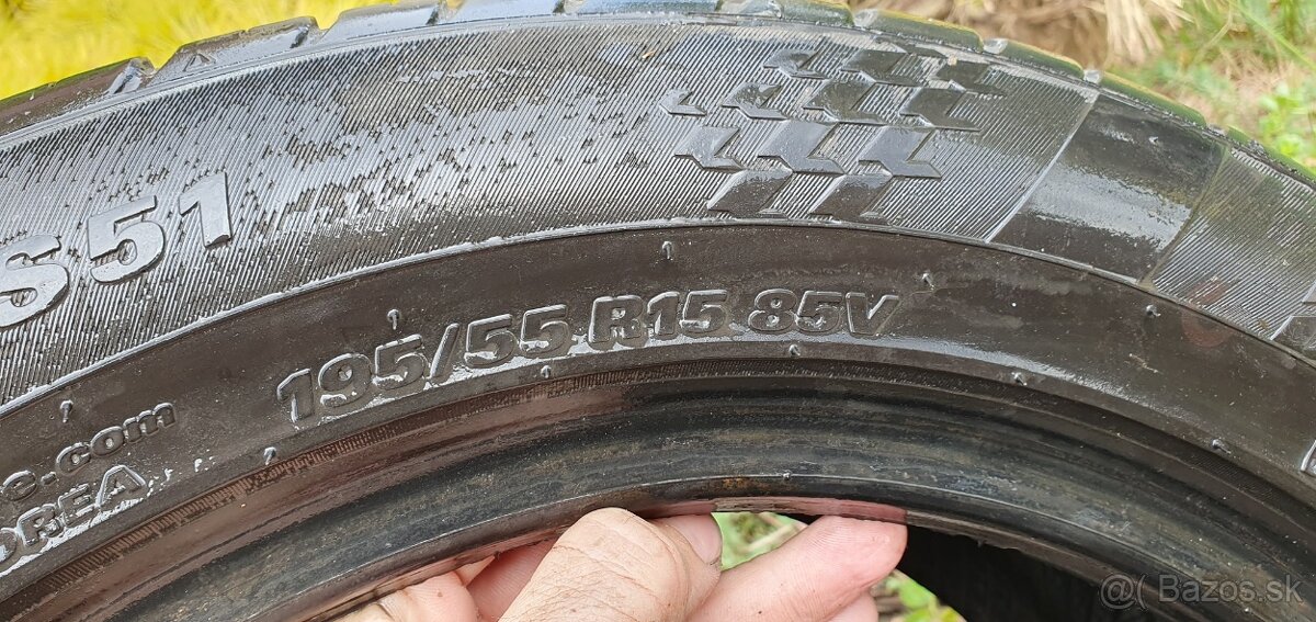 KUMHO ECSTA HS51, letne, 195/55 R15 - 4