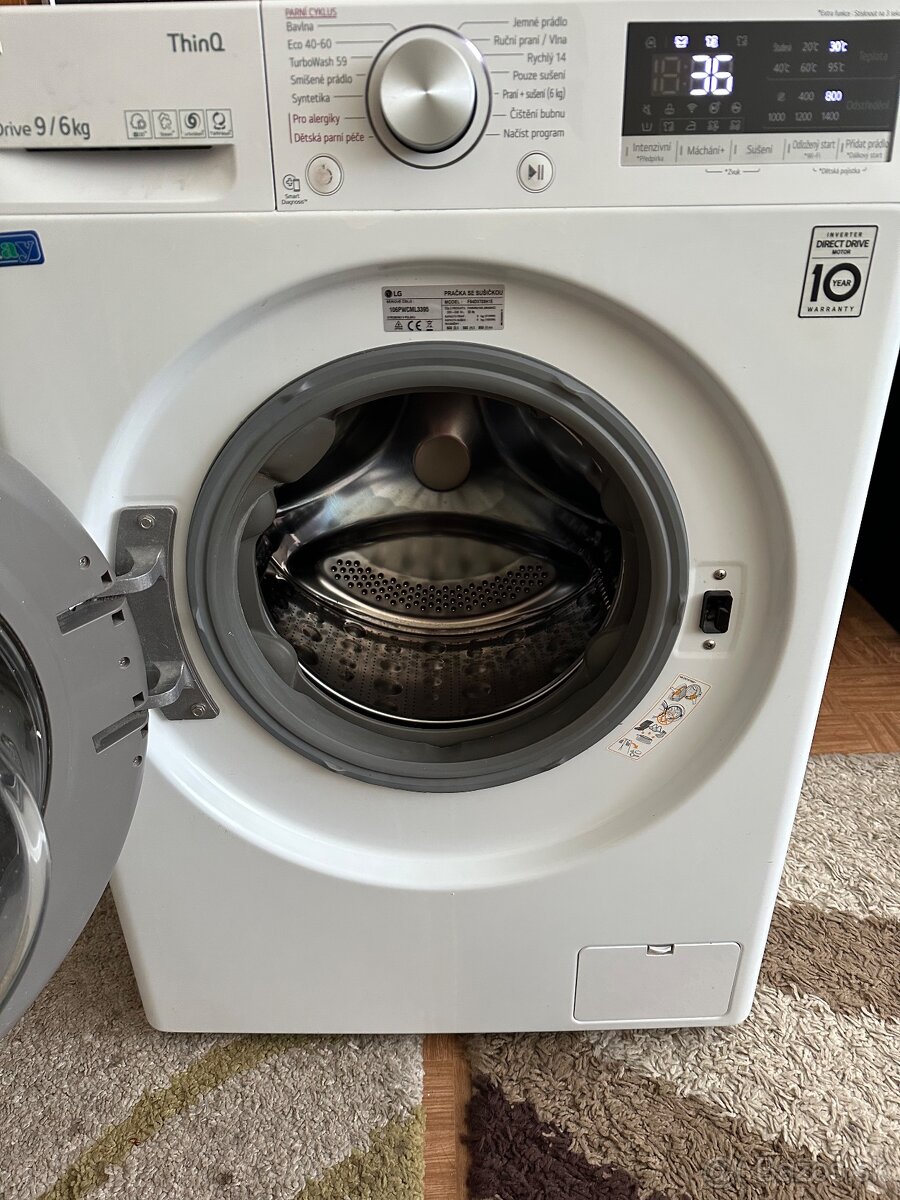 LG so Susickou 9/6 kg - 4