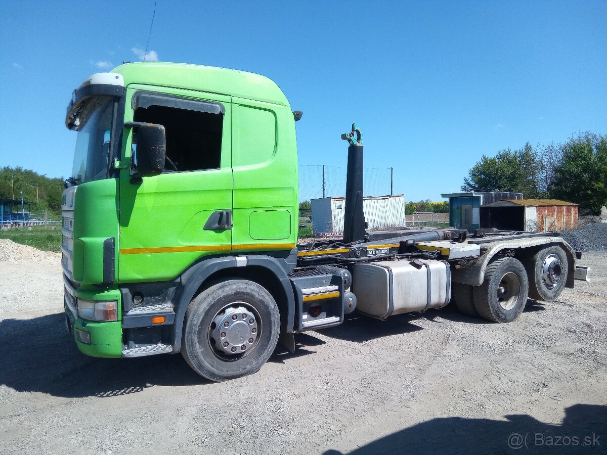Scania V8 hakový nosič kontajnerov - 4