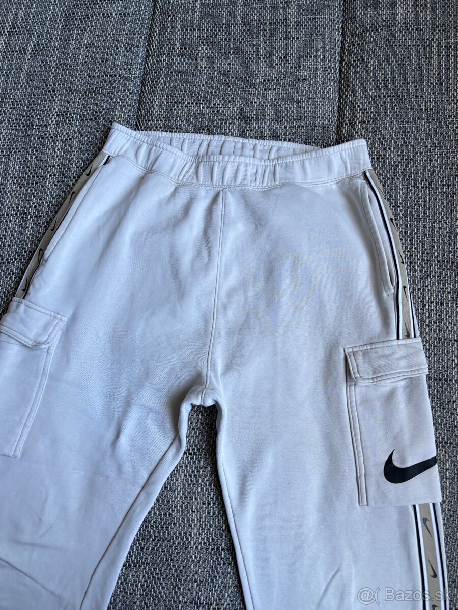 Nike teplaky kremove - 4