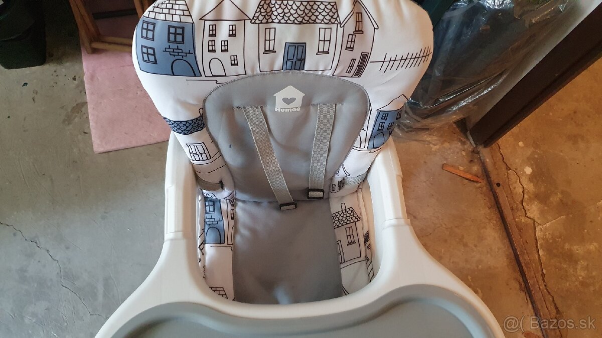 Detská jedálenská stolička Caretero HOMEE - 4