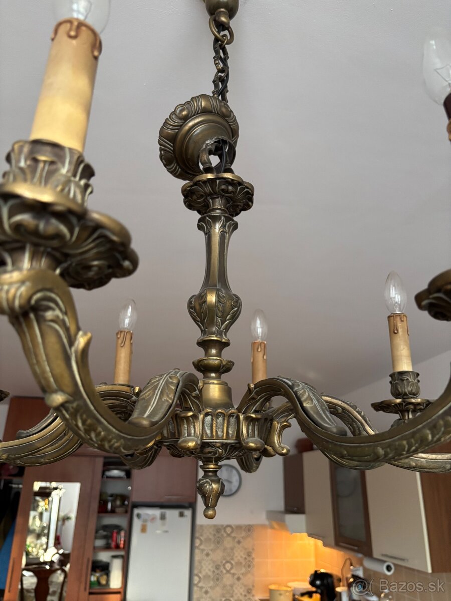 Mosadzný luster - 4