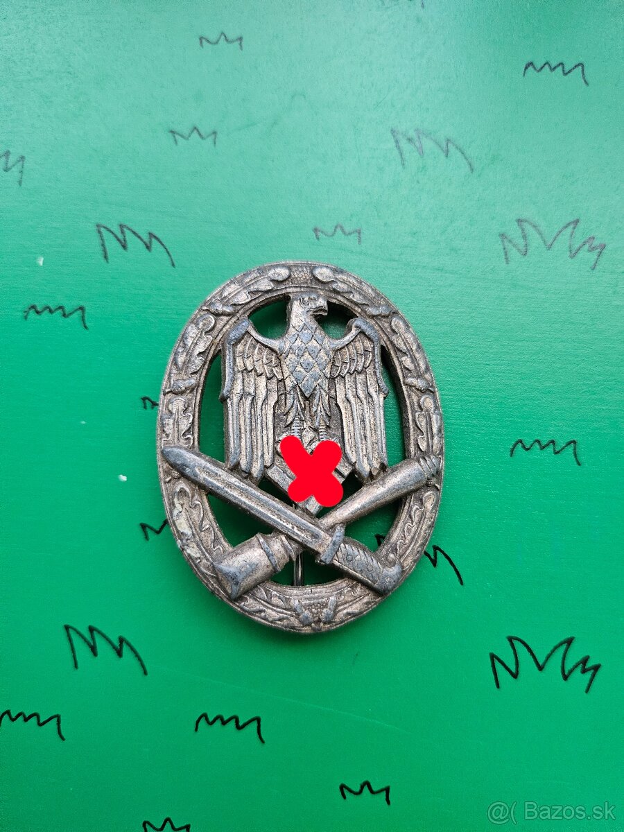 Všeobecný útočný odznak Allgemeines Sturmabzeichen - 4