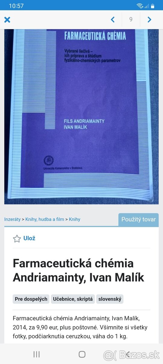 Učebnice Farmácia rôzne - 4