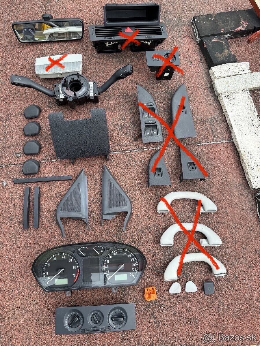 Predam diely skoda fabia 1 - 4