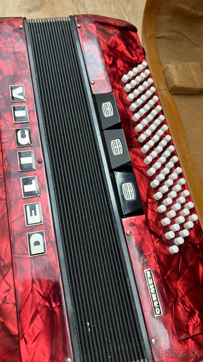 Akordeón DELICIA, harmonika Delicia - 4