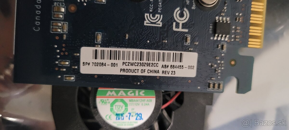 Predám grafiku nvidia GT 630 2GB DDR3 - 4