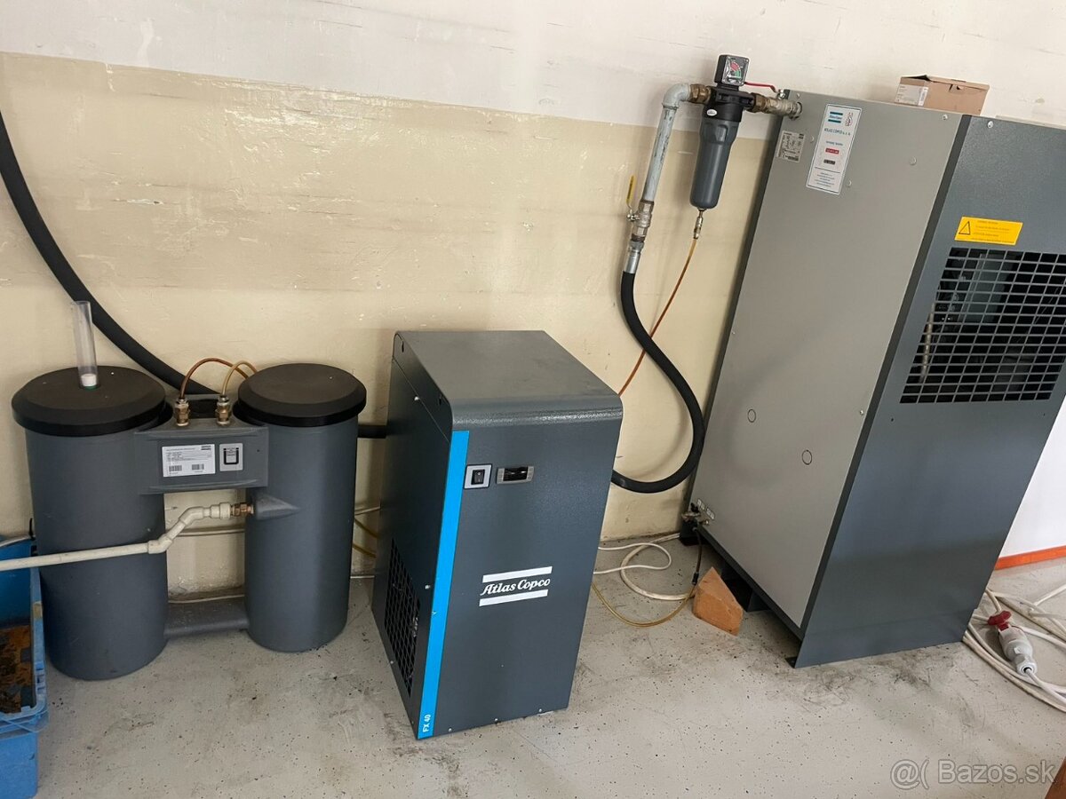 Skrutkový kompresor s výbavou a pieskovačkou - 4