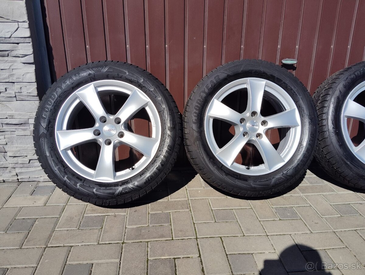 Zimná sada hliníkové disky 5x112 + pneumatiky 215/60R17 - 4