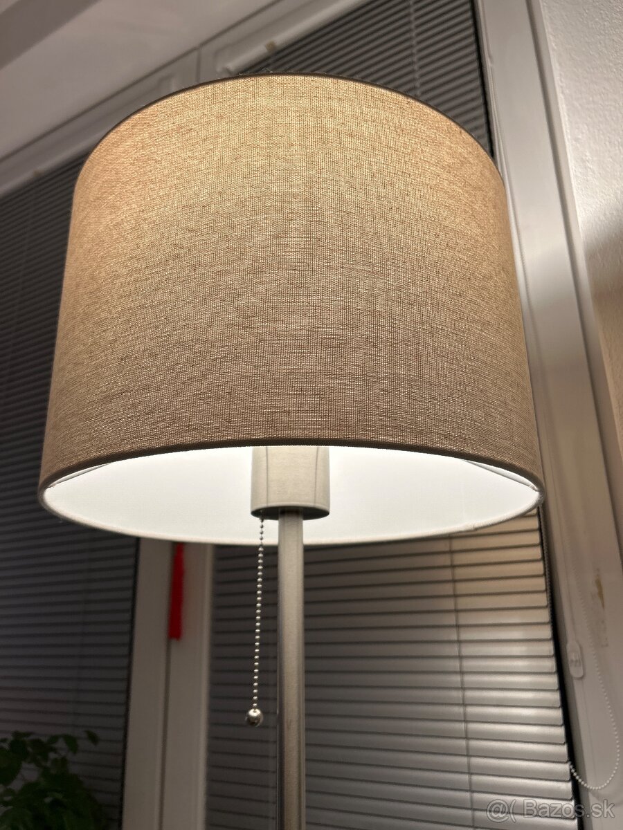 Stojacia lampa KRISTOF V145 cm brúsená oceľ - 4