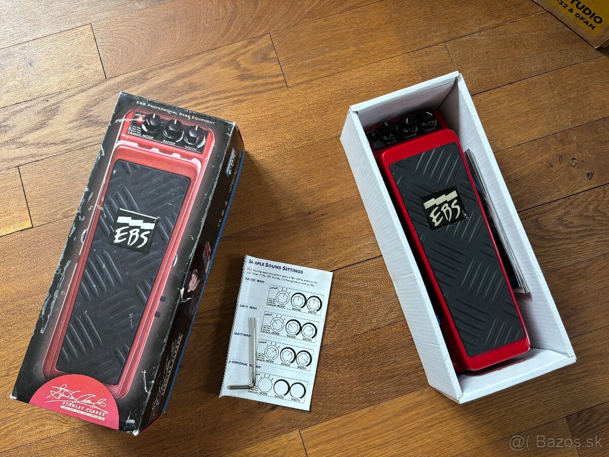 Ebs Stanley Clarke Wah Wah Effect Pedal - 4