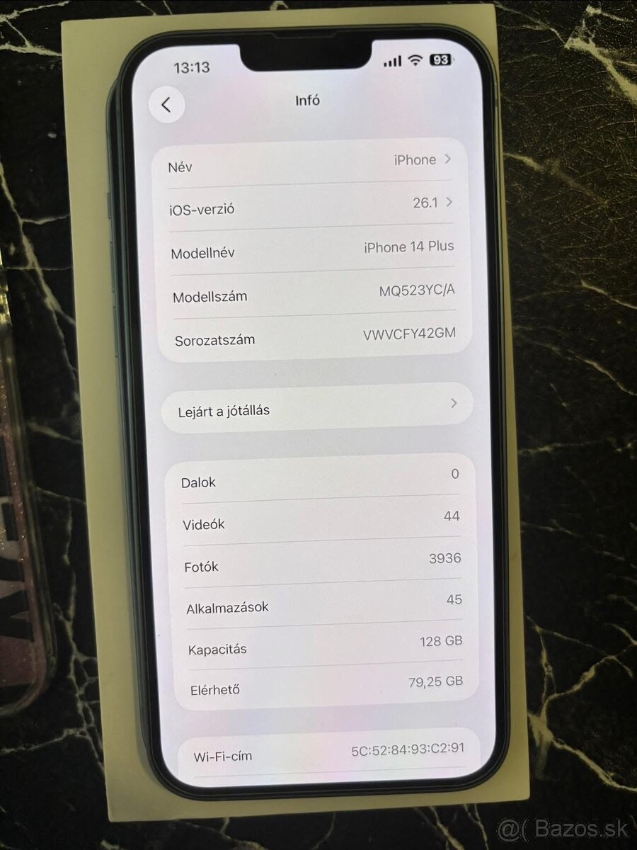 Predám Ipohne 14 Plus 128 GB - 4