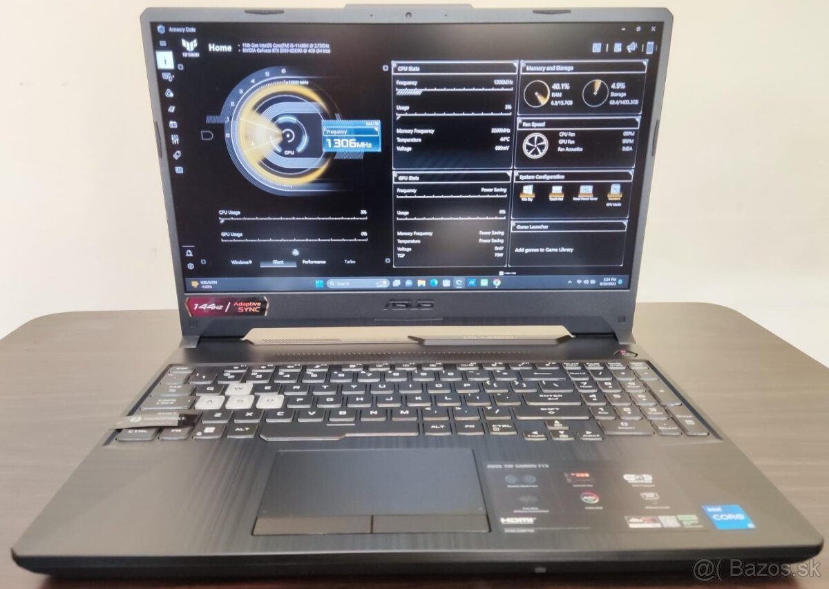 Predám Notebook ASUS TUF Gaming F15 FX506HF - 4