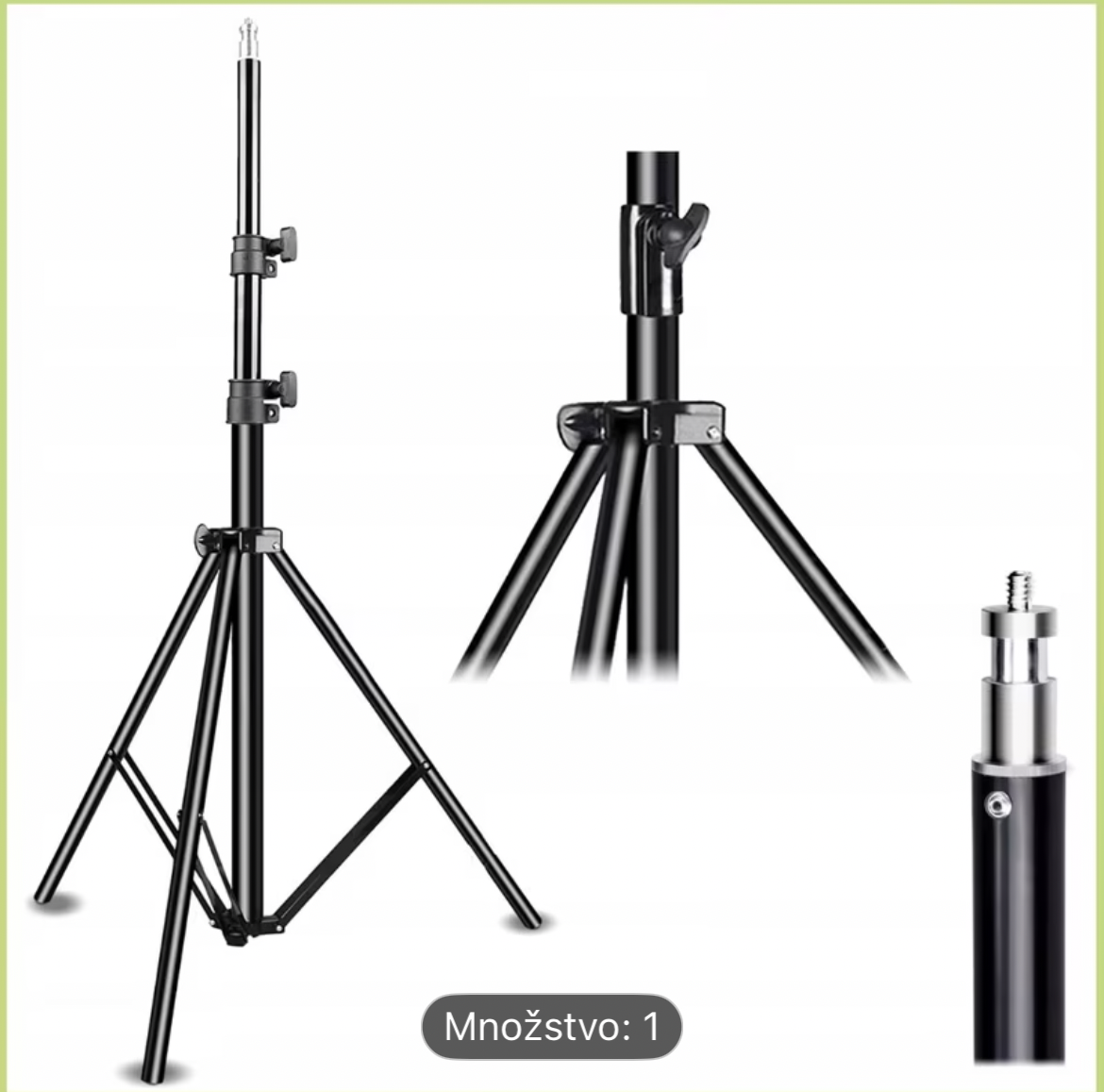 Statív 70-210cm - 4