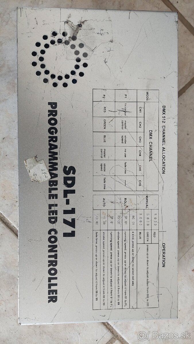 RGB LED panely + DMX ovládač - 4