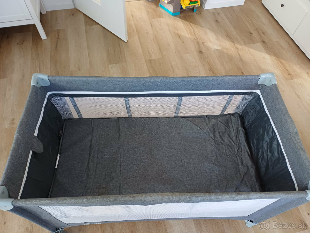 CESTOVNÁ POSTIEĽKA: CARETERO BASIC PLUS GREY + závesné lôžko - 4