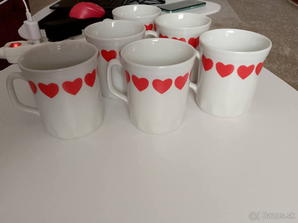 Hutné sklo,hrnčeky - 4