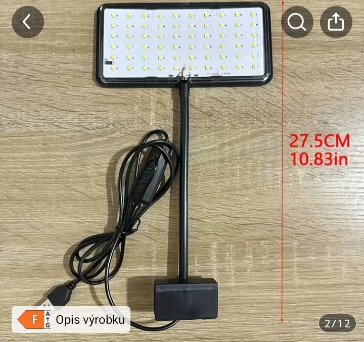 Osvetlenie akvaria, led. - 4