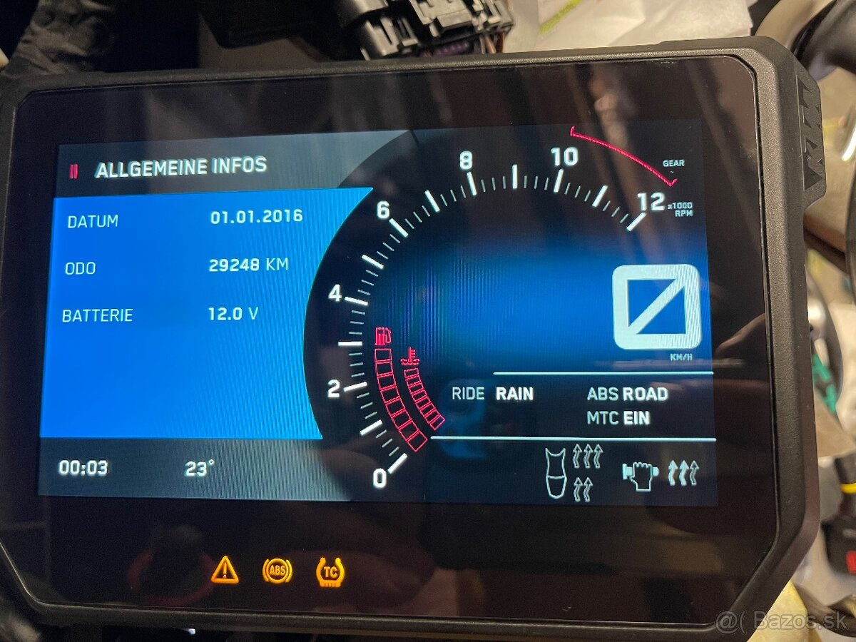 ktm budik tacho super adventure superduke GT 1290 - 4