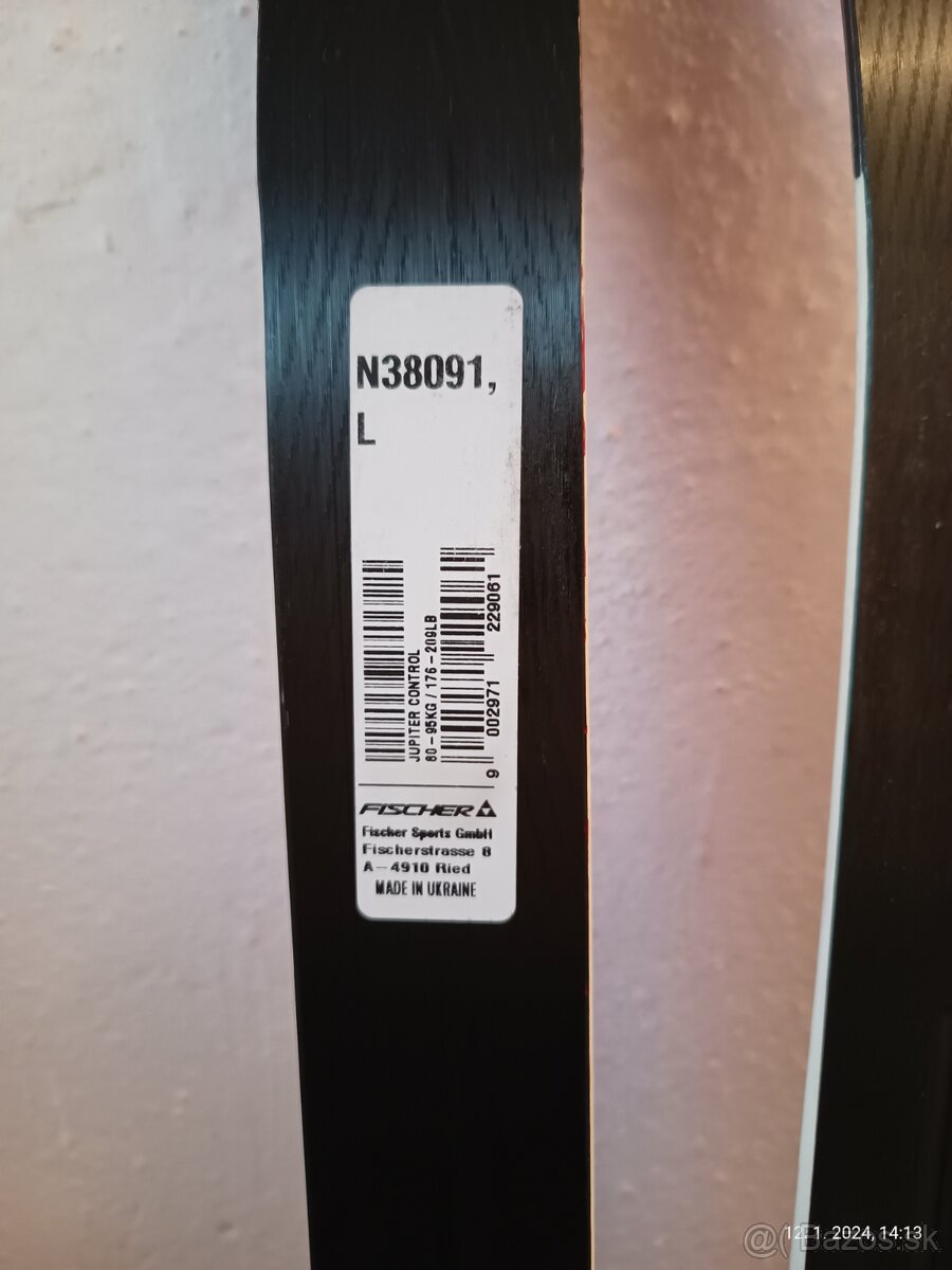 supinove bezky FISCHER dlzka 184 cm a 174 cm + palice - 4