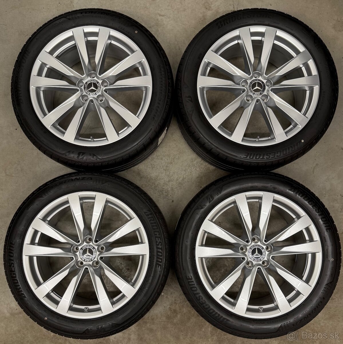 Letná sada Mercedes Benz S Class W223 5x112 R19 , 255/45/19 - 4