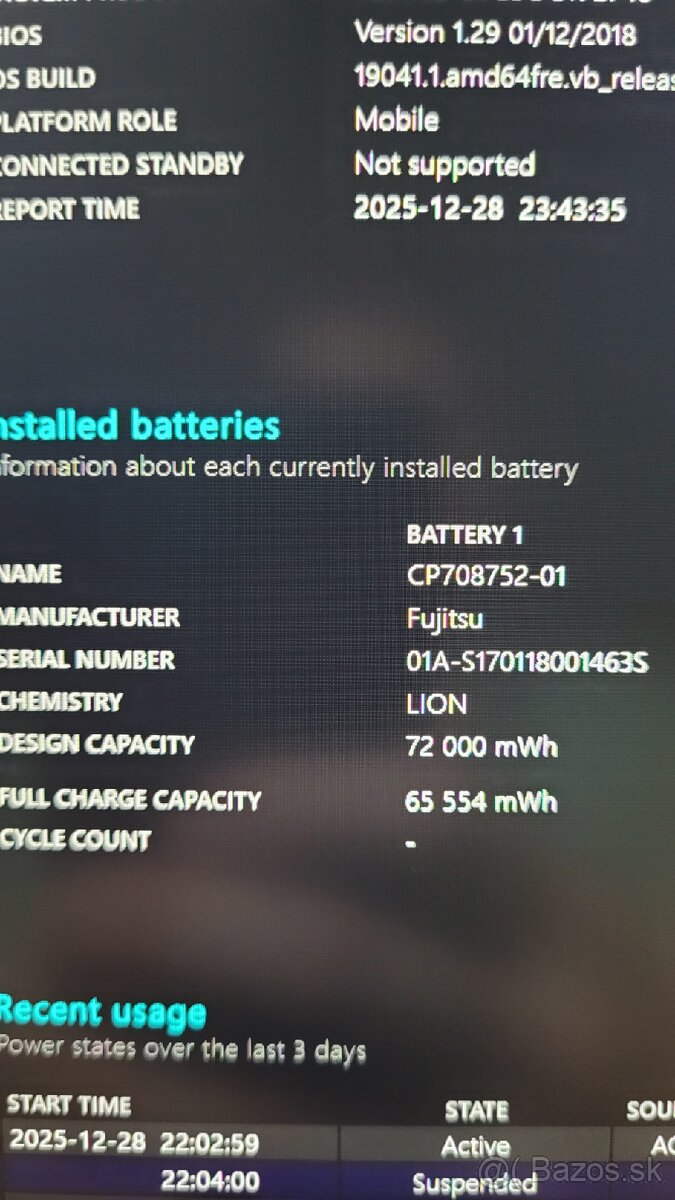 Notebook Fujitsu E 746 - 4