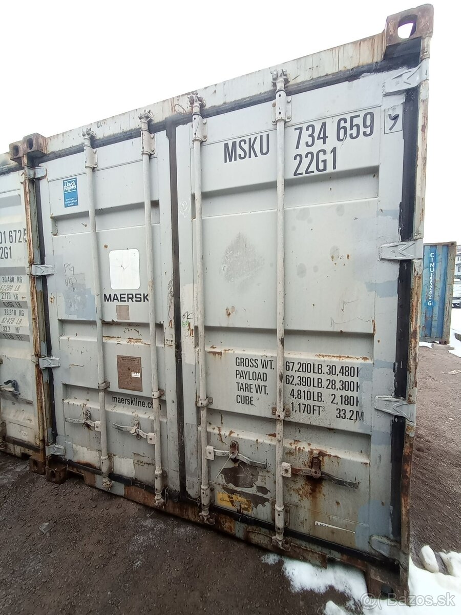 Námorný kontajner 20'DC 6M - 4