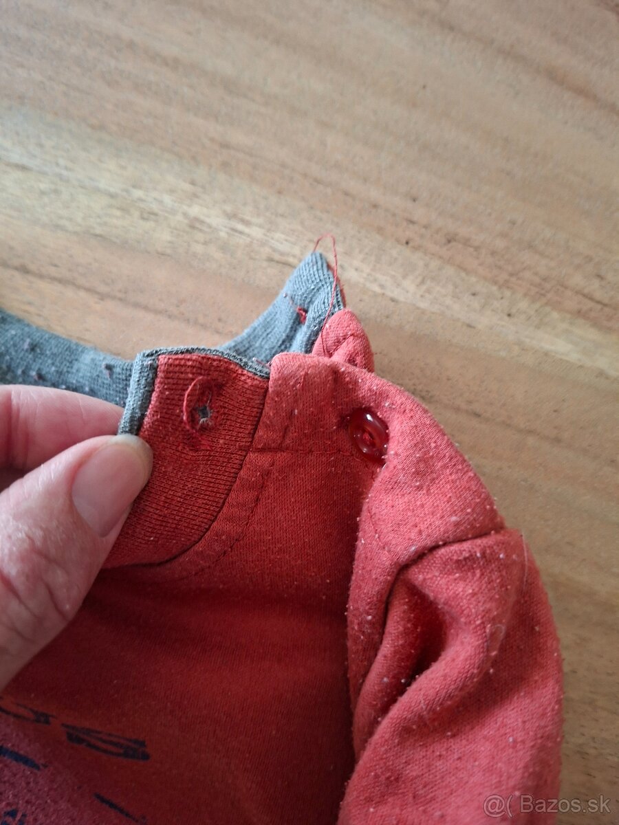 Červené tričko Circus 92 - 4