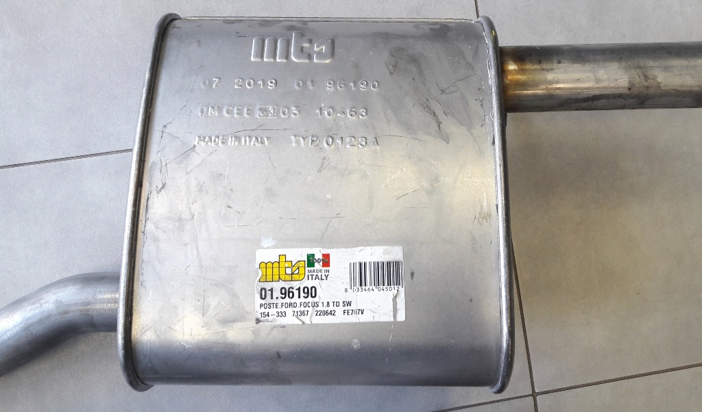 Ford Focus Turnier 1.8TDCi Výfuk - 4