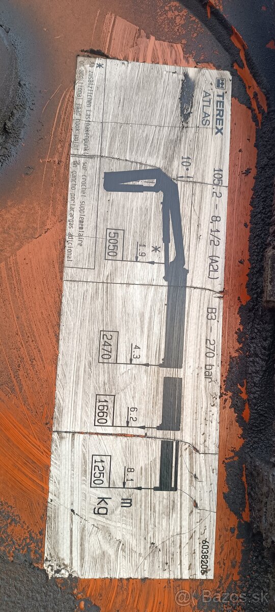 Hydraulická raka atlas 105.2 - 4