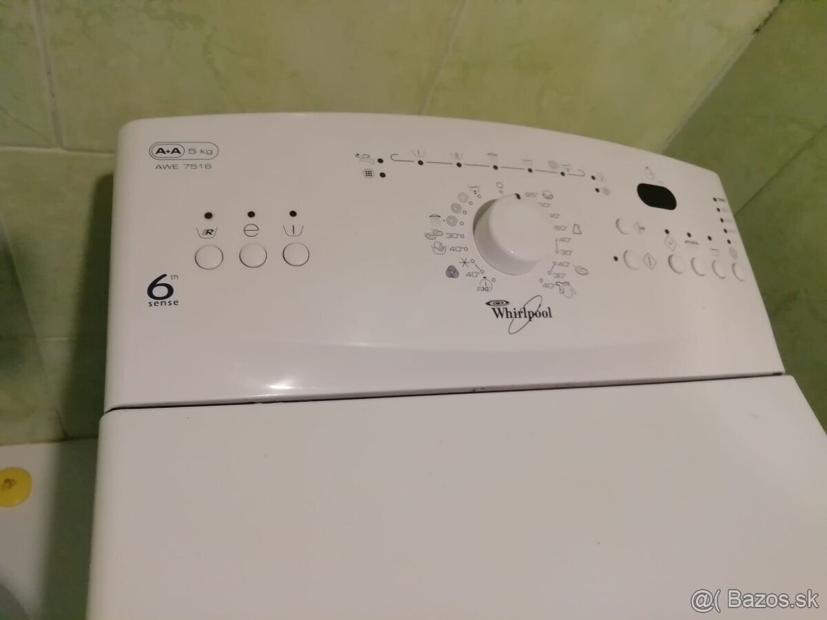 Predám práčku Whirlpool AWE 7516 - 4