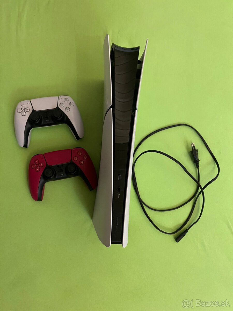 PlayStation 5 Slim 1TB + 2 ovládače, záruka, výborný stav - 4