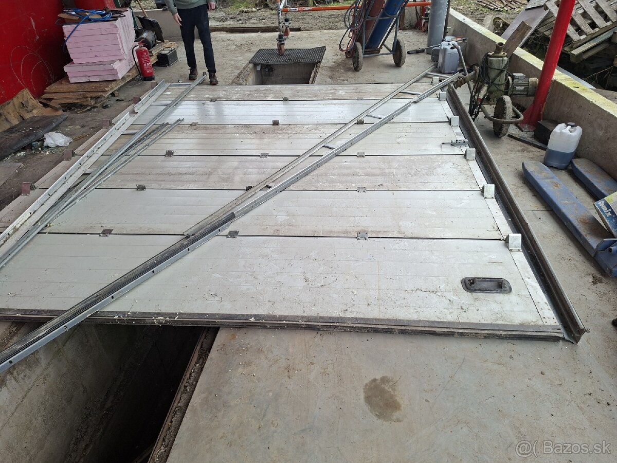 Sekcna garazova brana 3.6m sirka 4m vyska - 4