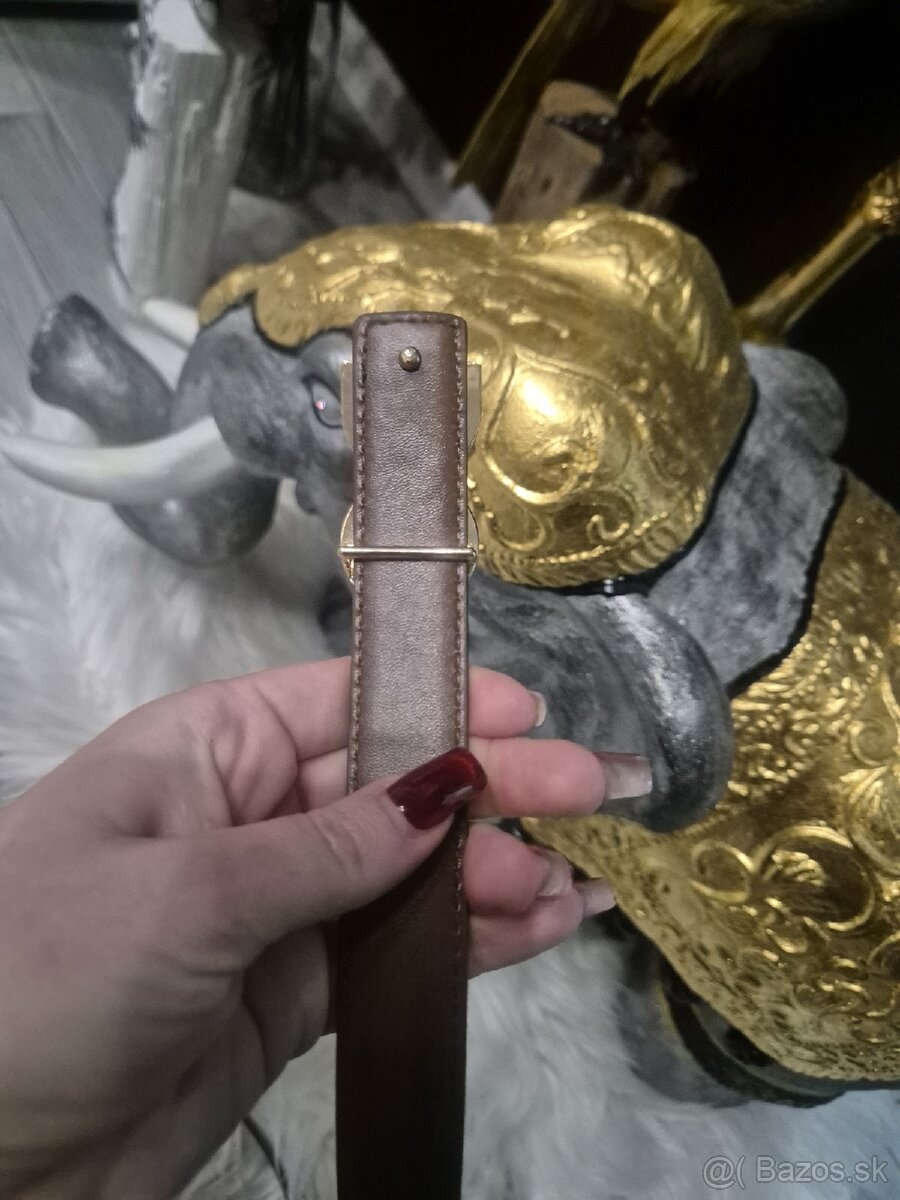 Dolce Gabbana hnedý opasok - 4