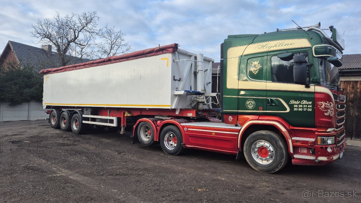 Sklápací návěs Schmitz 52m² trojkombinace - 4