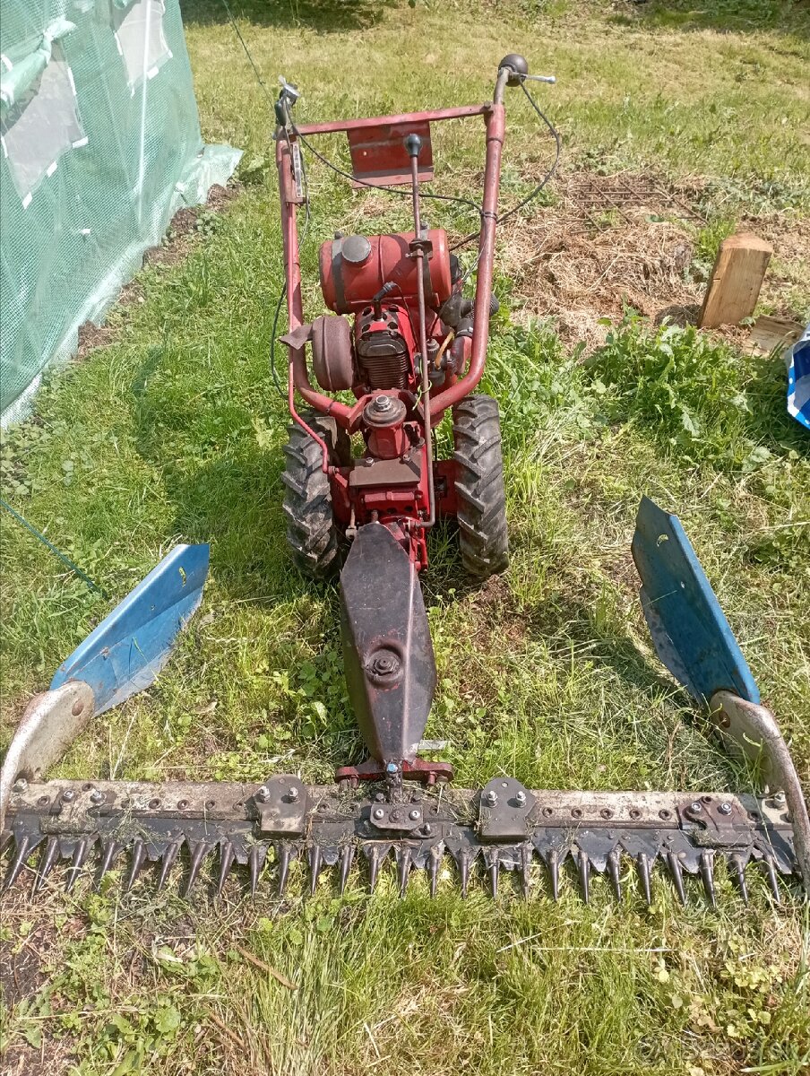 Motorová kosačka lištová s pojazdom - 4