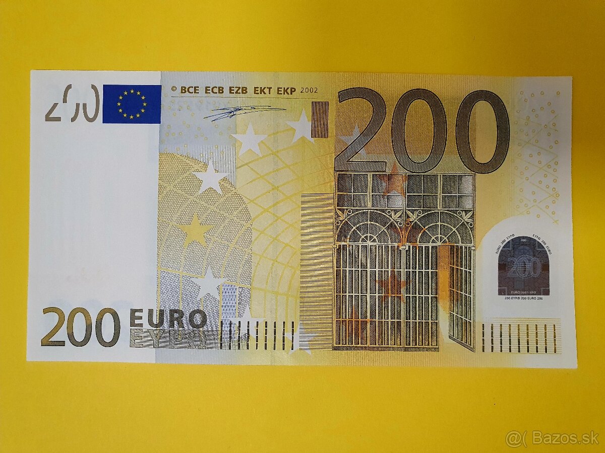 ✅️Bankovka 200€ UNC (0) - 4