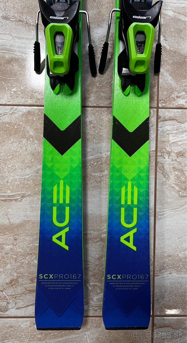 Lyže ELAN SCX PRO ACE 23 167cm s viazaním ELAN ELS 11 - 4