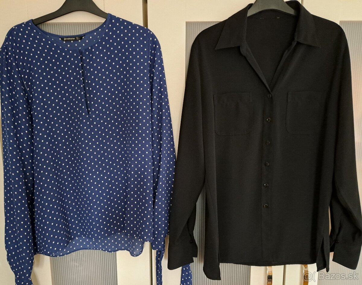 Bluzky velkost 38 a 40, - 4