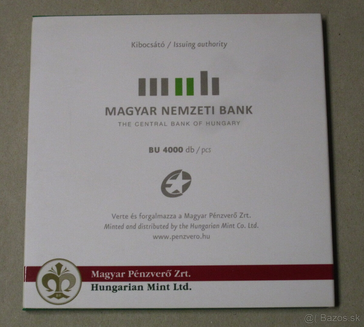 Maďarsko - Sada mincí 2011 - TOP stav - 4